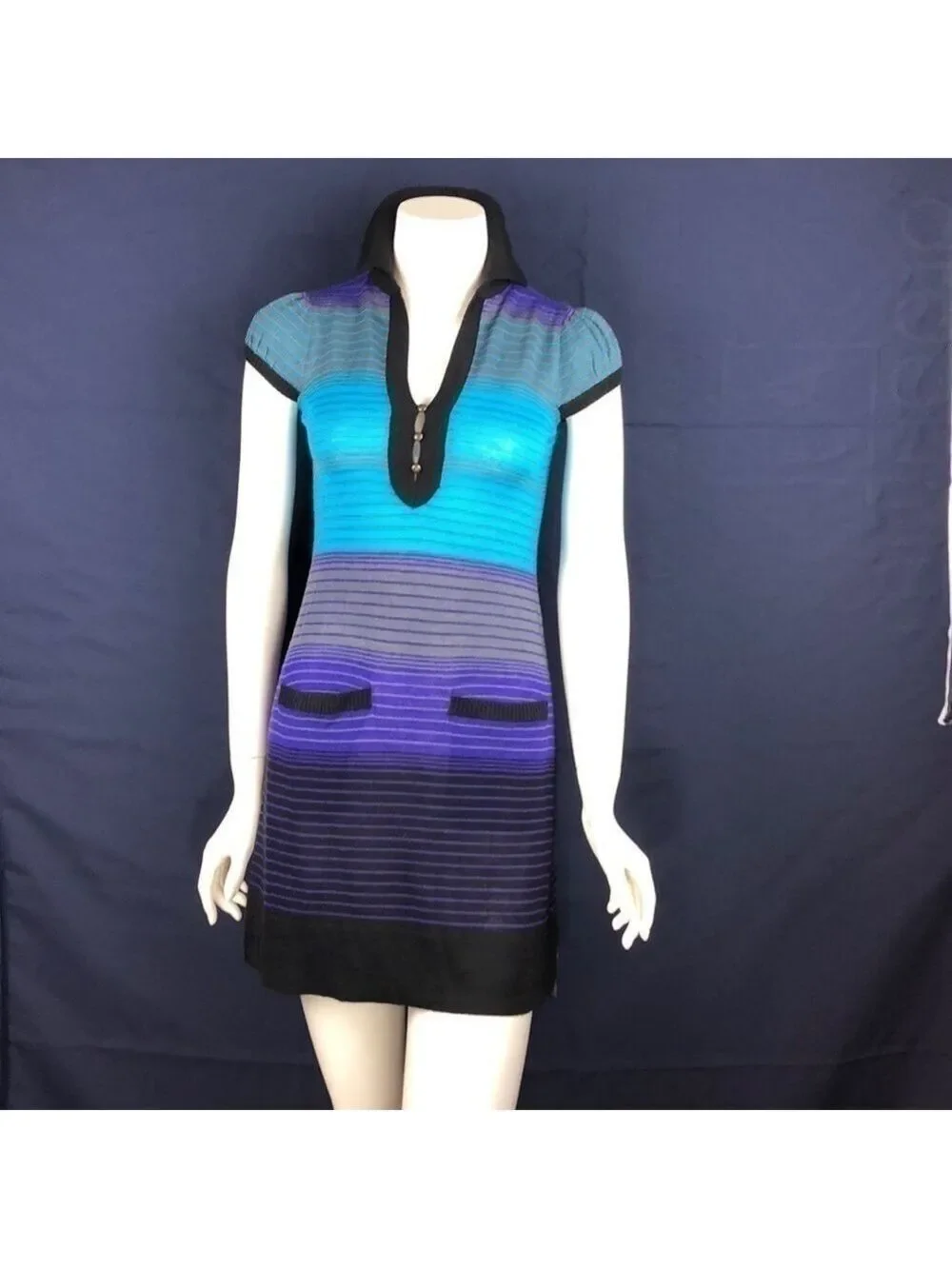 BNWT-FREE People Sweater Dress Cap Bell Sleeves XS